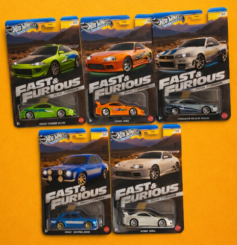 Hot wheels fast and furious - and,