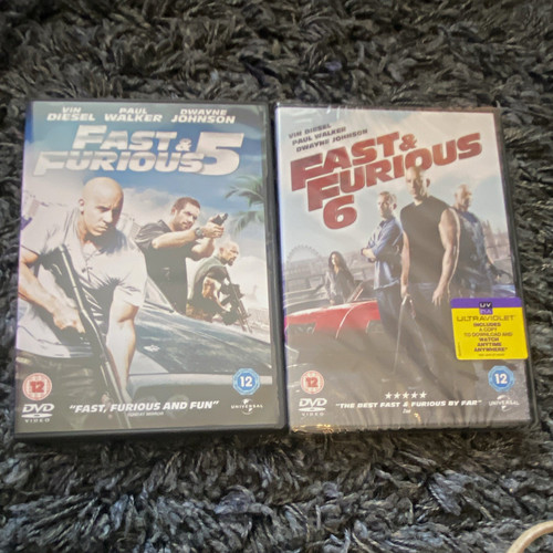 Fast furious 6 dvd - furious, 5