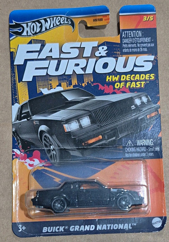 Hot wheels fast furious 1987 - fast, &