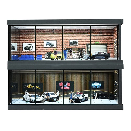 Diorama car garage models - diorama,