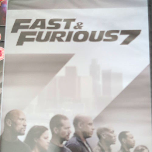 Fast furious dvd - 7, movie