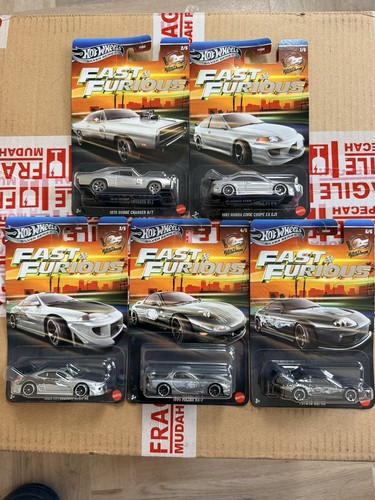 Hot wheels silver series - hot, fast