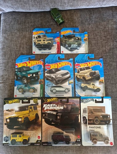 Hot wheels land rover - land, bundle