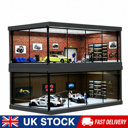 Diorama car garage - 1/43,